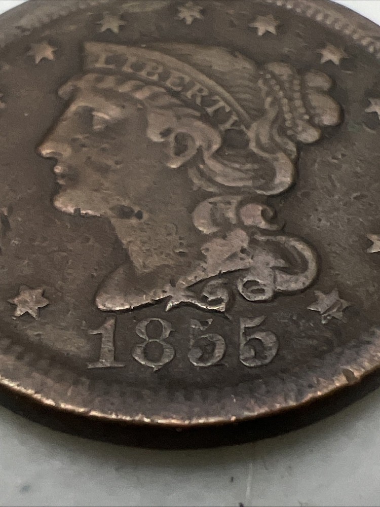 1855 Large Cent