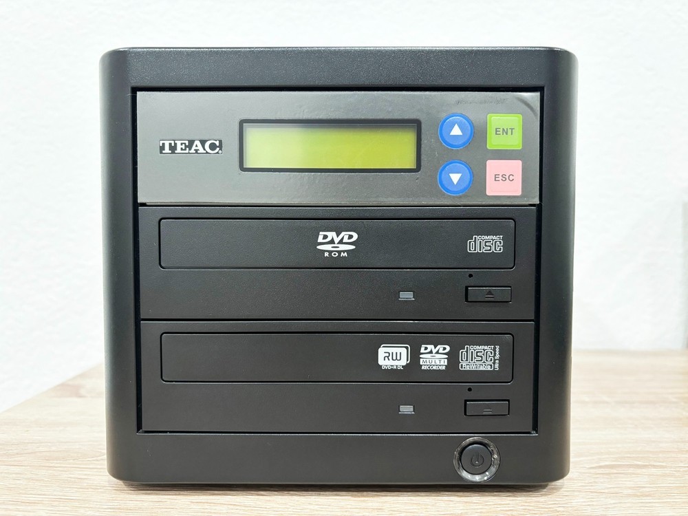 TEAC Black 1 to 1 8M Buffer Memory Stand-Alone 16x CD/DVD Duplicator Model DVW/D