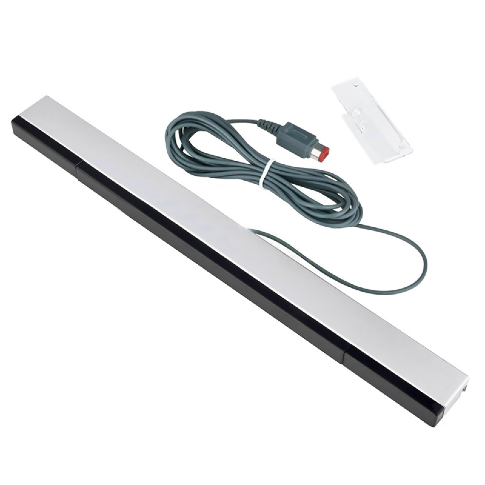 SENSOR BAR FOR NINTENDO WII & WII U WITH STAND WIRED INFRARED RECEIVER - NEW