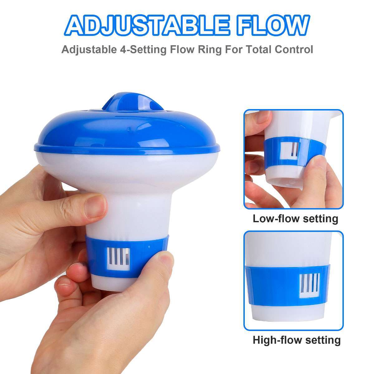 Floating Chemical Dispenser Floater For Swimming Pool Spa Chlorine Tablet Tabs