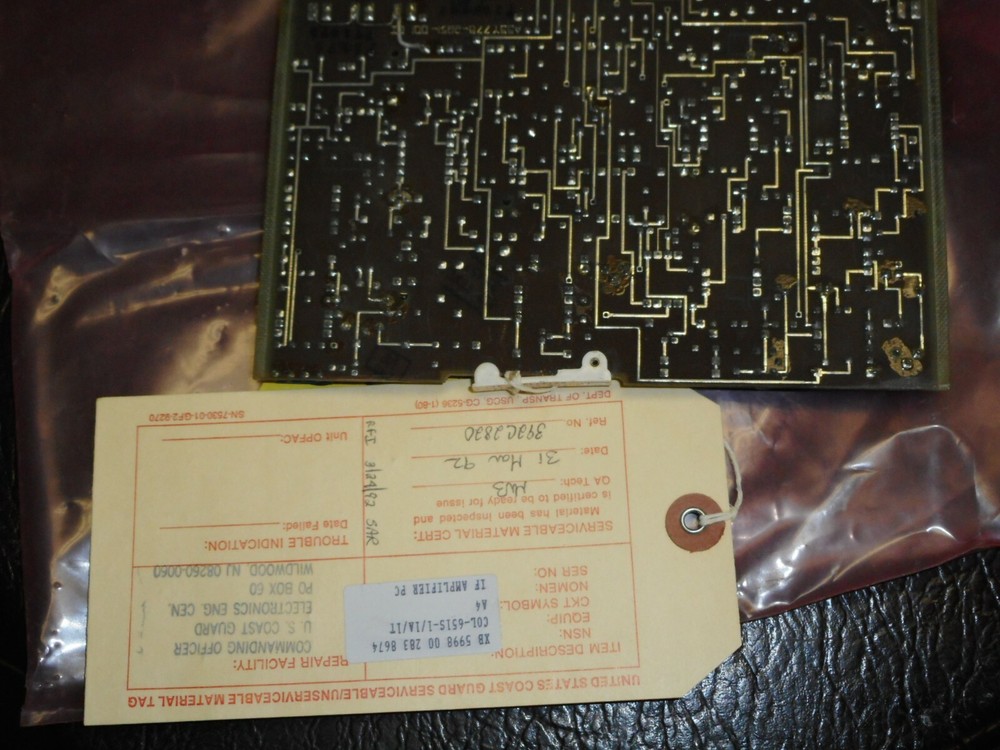 COLLINS 651-S1 IF AMPLIFER BOARD A4 NEW