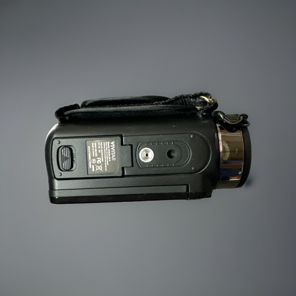 Vivitar DVR4K-BLK Compact Camcorder - Black