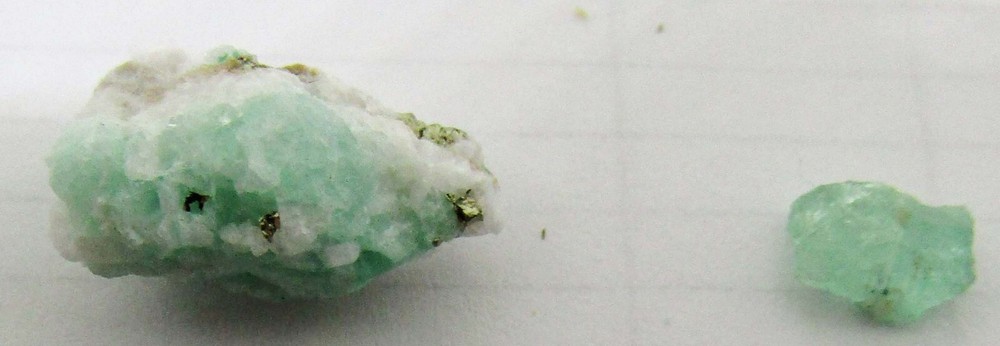 Raw Emerald Stone (1) in its Matrix