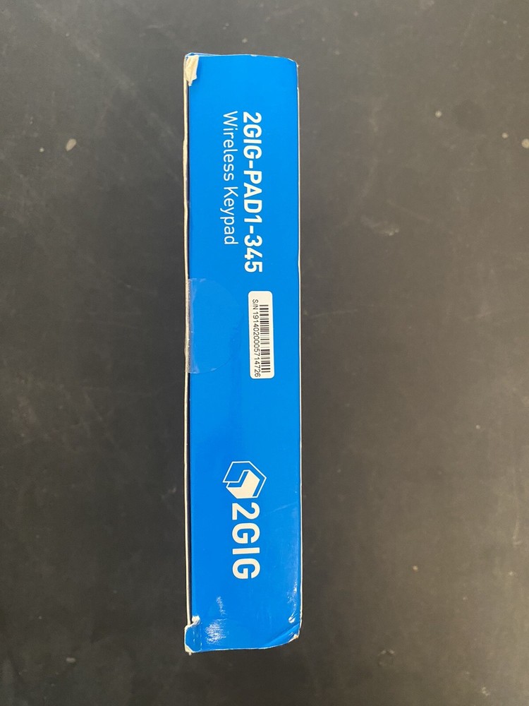 2gig Wireless Keypad 2GIG-PAD1-345