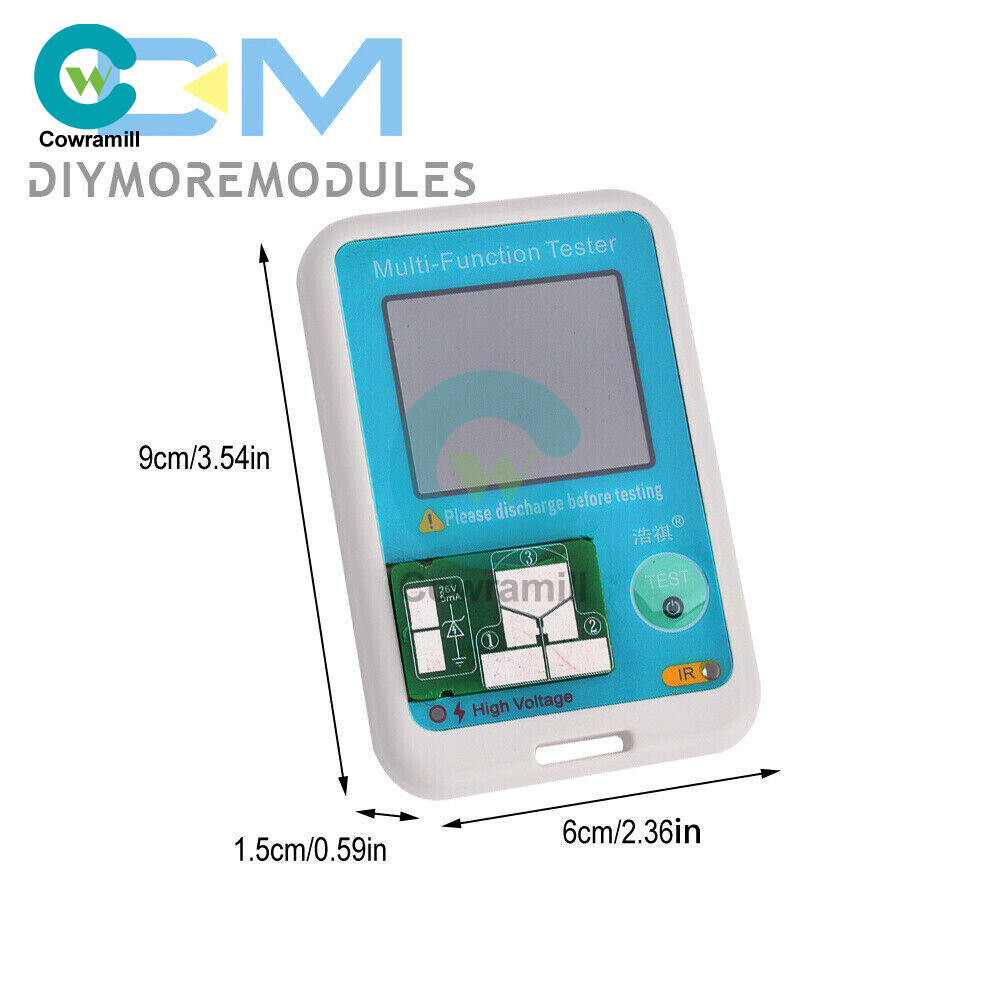 Multi-function MTT-V1 High Precision Transistor Tester Type-C USB Charging US