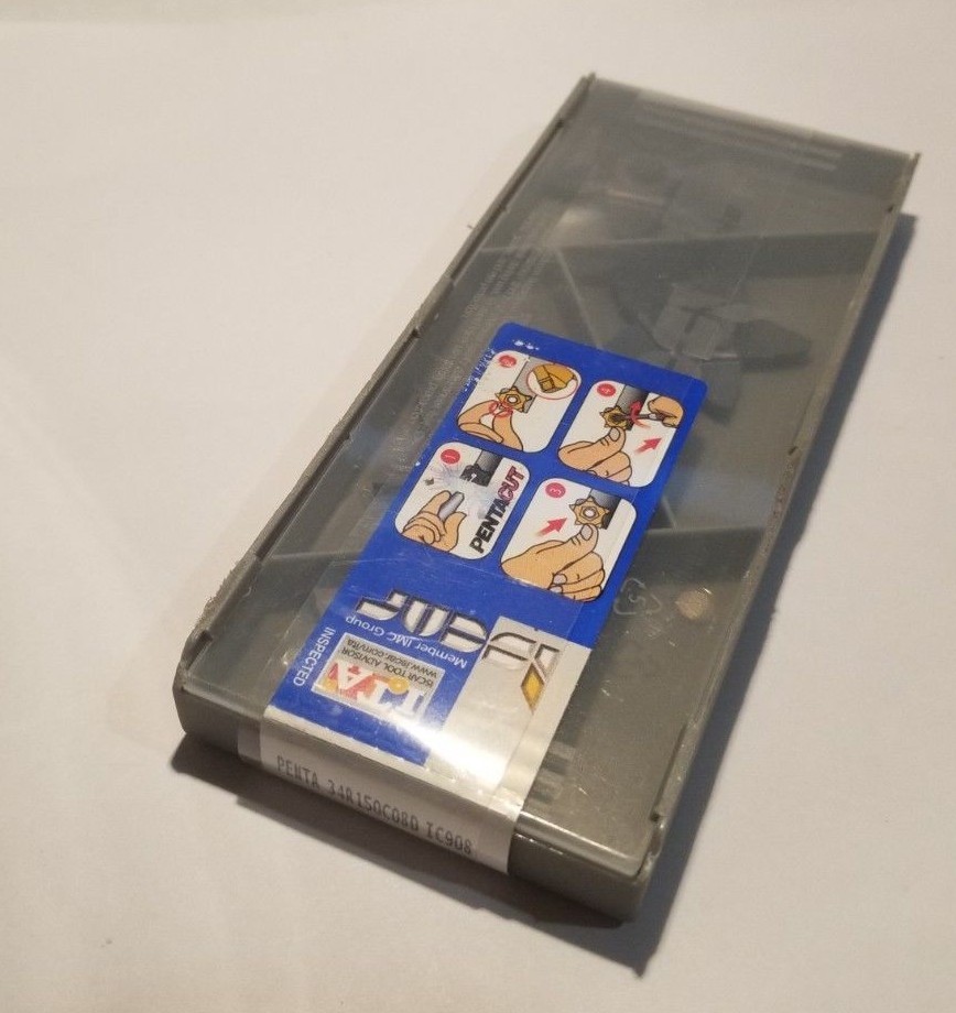 PENTA 34R150C08D IC908 ISCAR *** 4 INSERTS *** FACTORY PACK ***