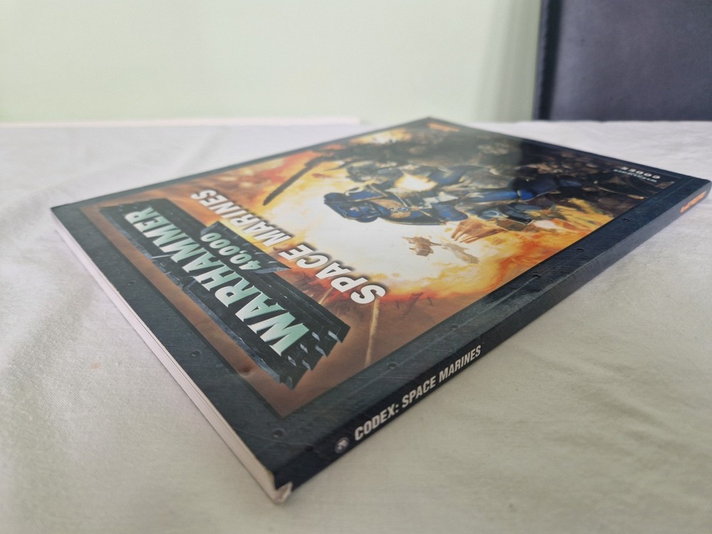 Warhammer 40K SPACE MARINES Codex Softcover 2009 Games Workshop OOP VGC