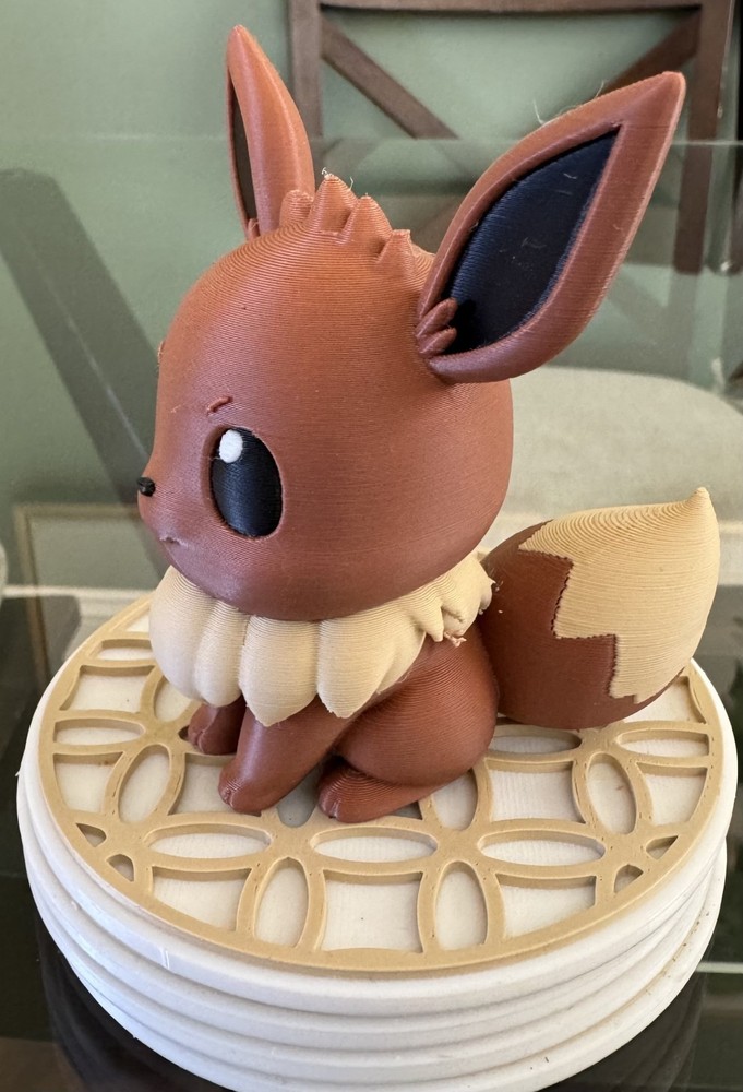 Pokemon Mini Eevee 3d printer figures