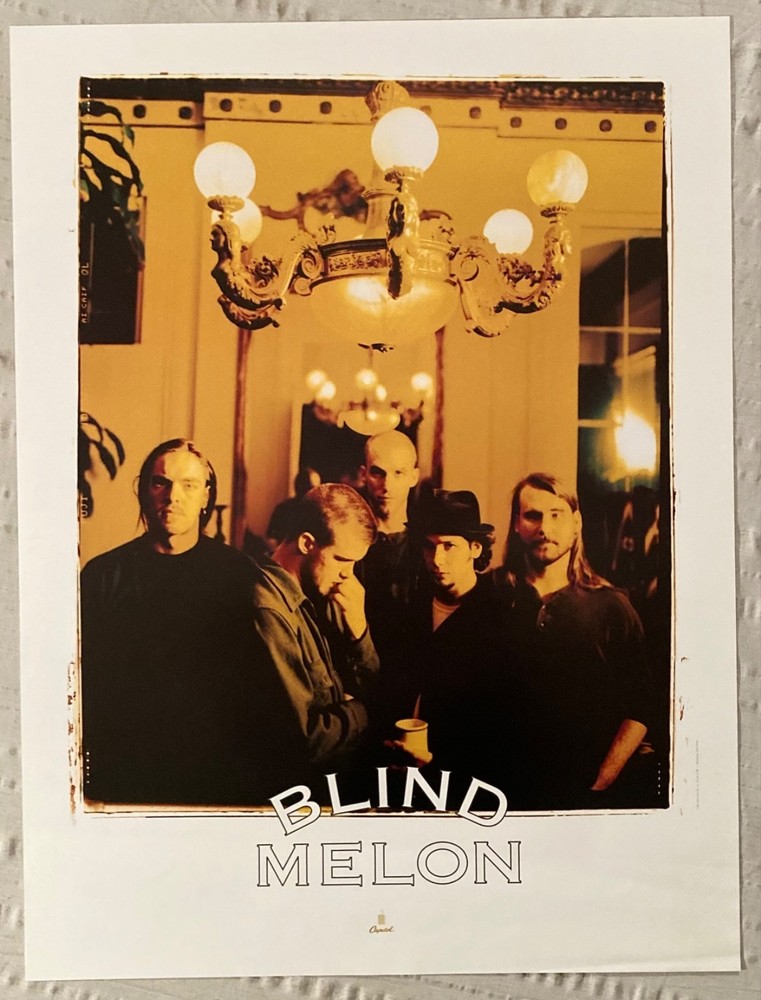 Blind Melon 1995 Promo Poster Capitol Records Shannon Hoon B