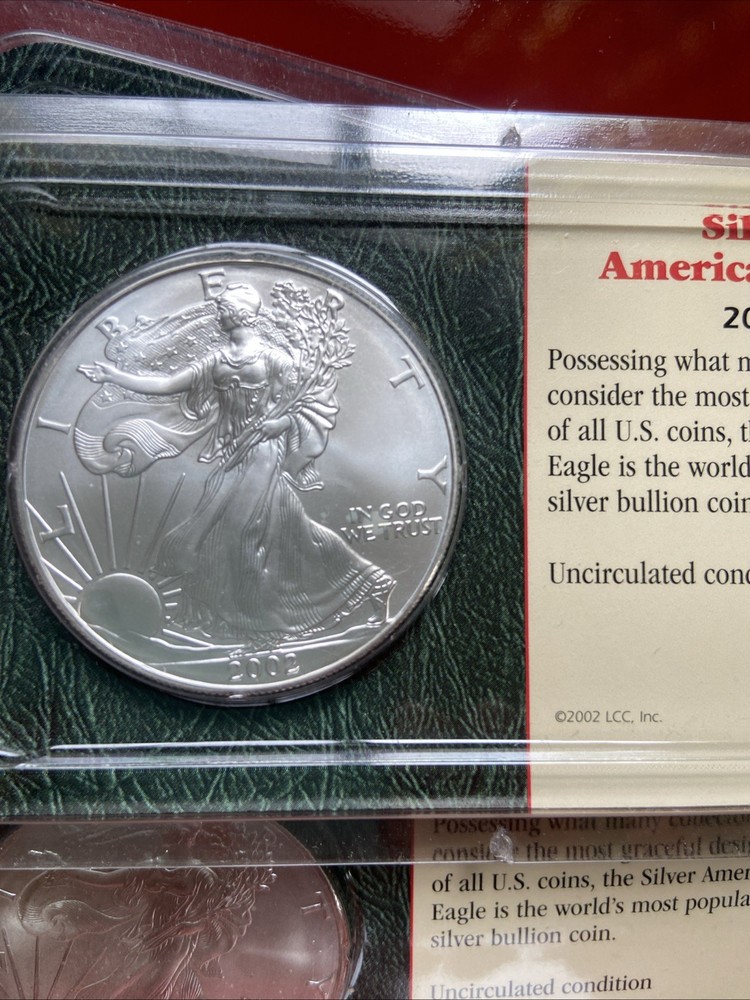 Silver American Eagle 2002