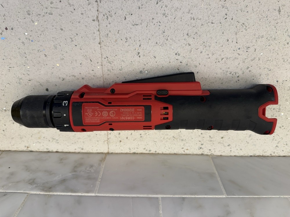 Snap On Tools CDRS761 14.4v Microlithium Inline Red Drill - Tool Only