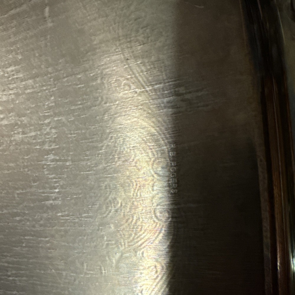 fb rogers Silver Tray