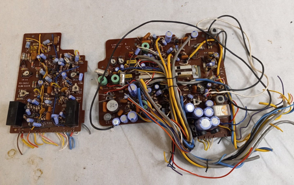 TECHNICS RS-263US DOLBY System PCB BOARD SET - Parts or Repair
