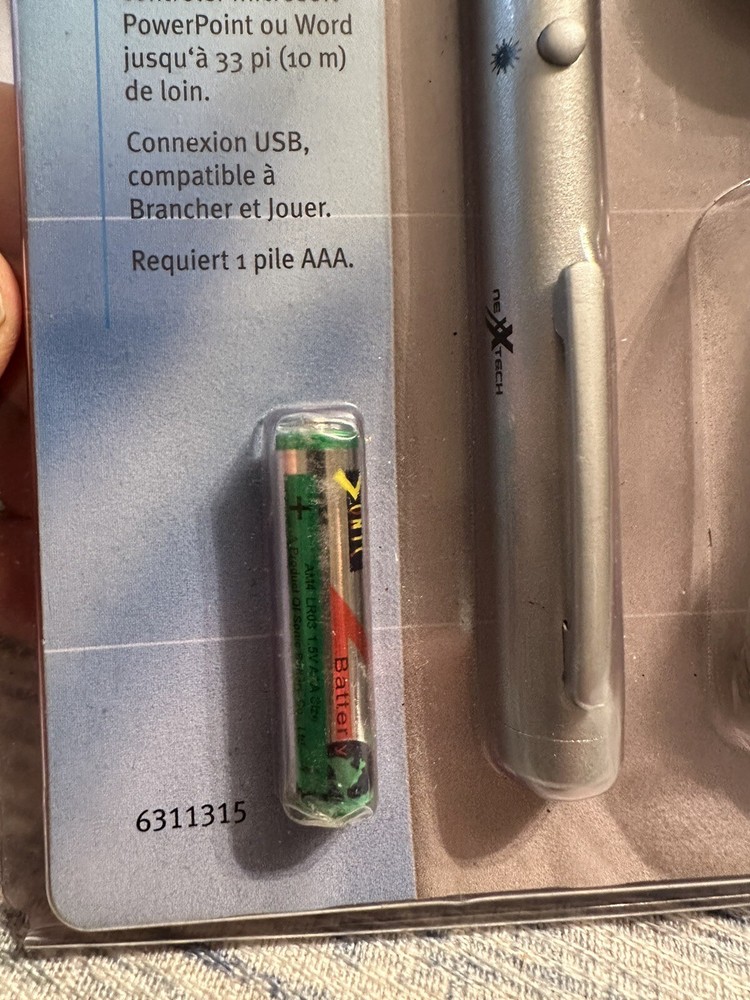 Laser Pointer Remote Control Tool Nexxtech Business Office Presentaion New