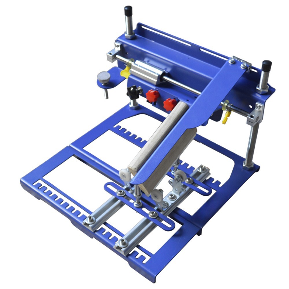 Curved Screen Printing Machine 6.7''/170mm Diameter Cylinder Press Printer Kit