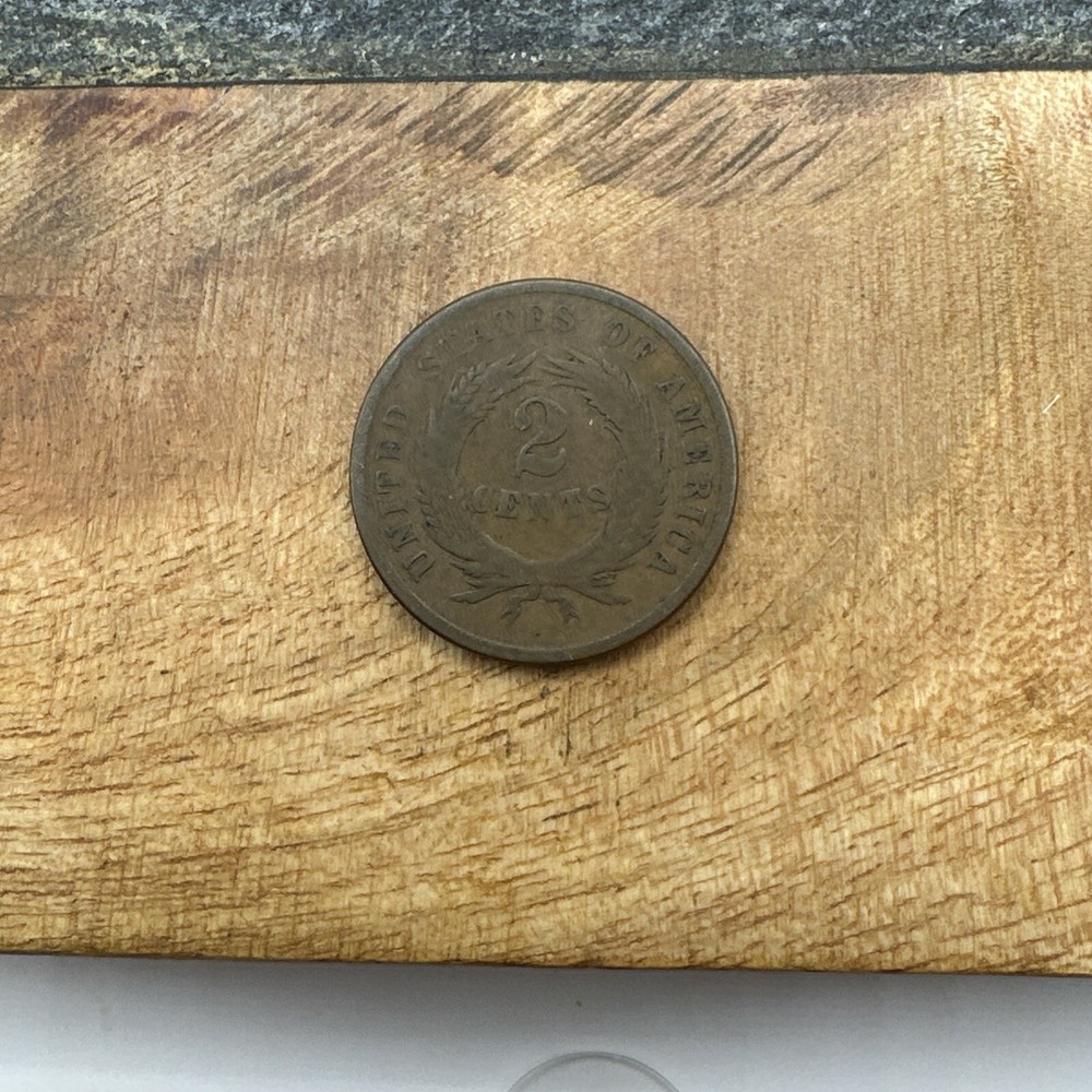 1864 Two Cent Piece #7202