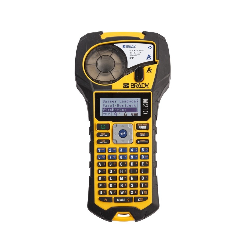 Brady M210 Portable Handheld Label Maker Printer