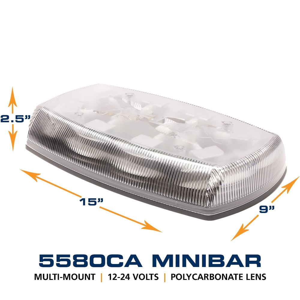 ECCO 5580CA Clear 15" LED Minibar