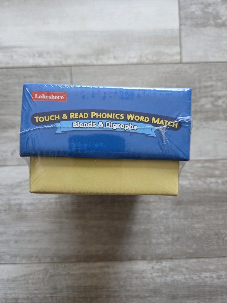Lakeshore Learning • Touch & Read Phonics Match: Blends & Digraphs • GG367 • New