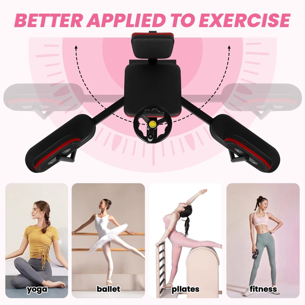 Red Leg Stretcher Machine 330lbs Split Machine w/ Hand Wheel Training Machine