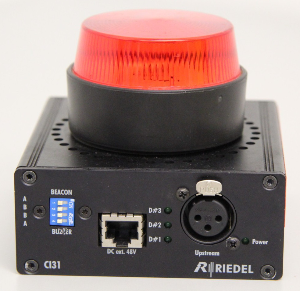 Riedel CI31 Performer Digital Intercom Illuminated Call Indicator