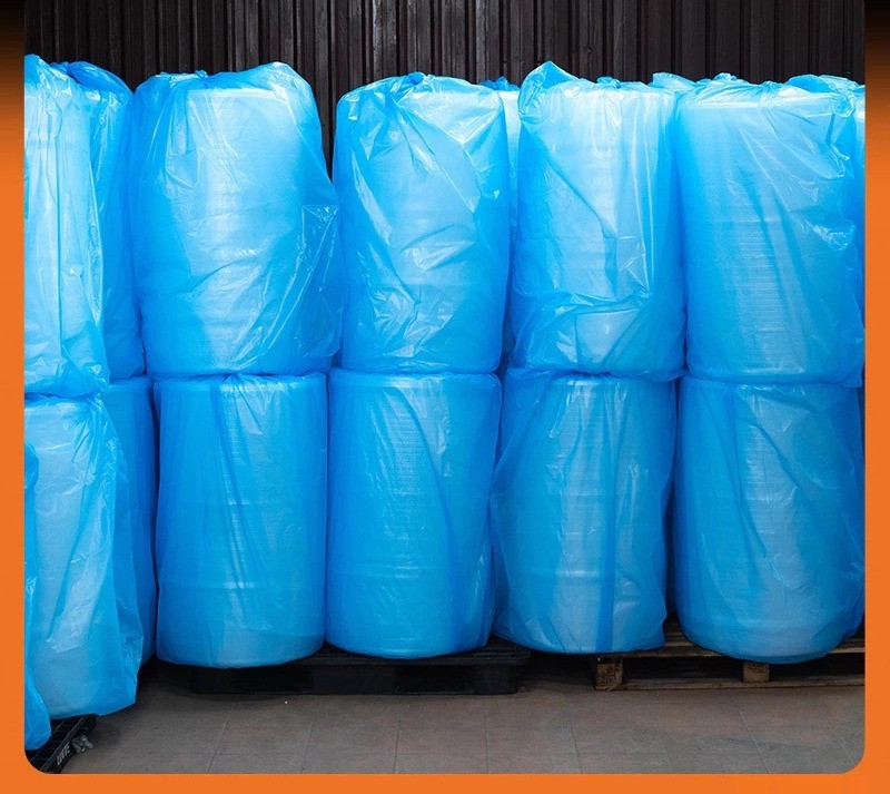 BUBBLE WRAP ROLL FOR PACKAGING SINGLE LAYER DOUBLE LAYER 20CM X 100M FREE SHIP