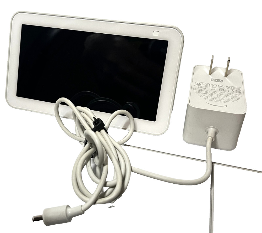 Amazon Echo Show 5 (2nd Gen) Smart Display Speaker, White, Model C76N8S- Reset