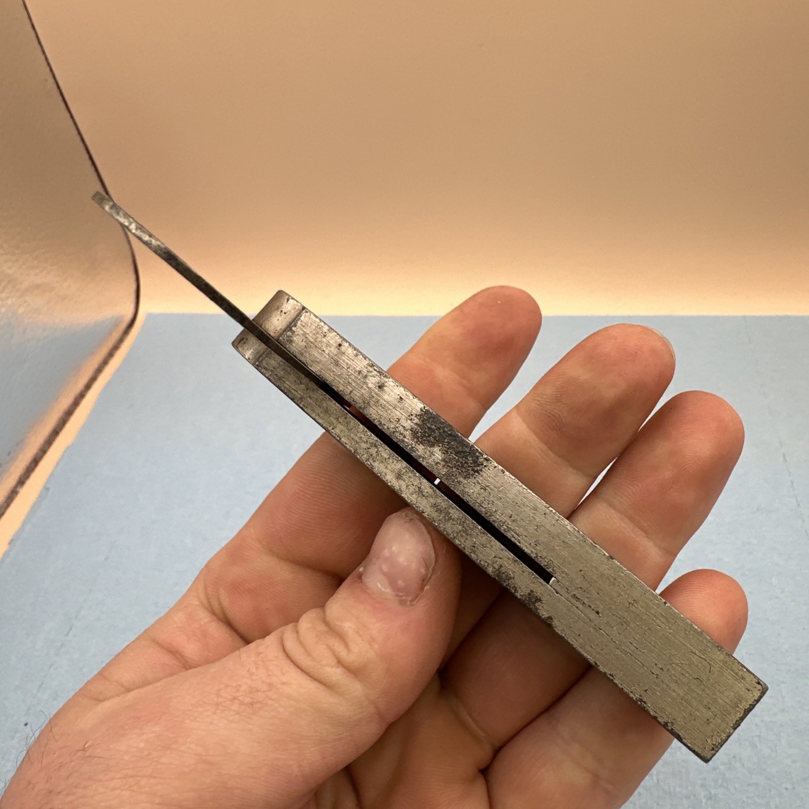 Vintage Stanley Sliding T Bevel Gauge Patent 7-14-08 *parts Or Repair