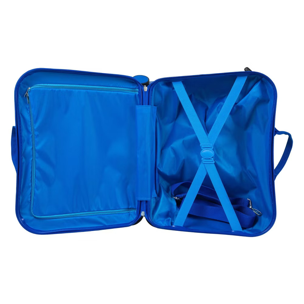 Bluey Checked Hardside Ride on Luggage - Bluey