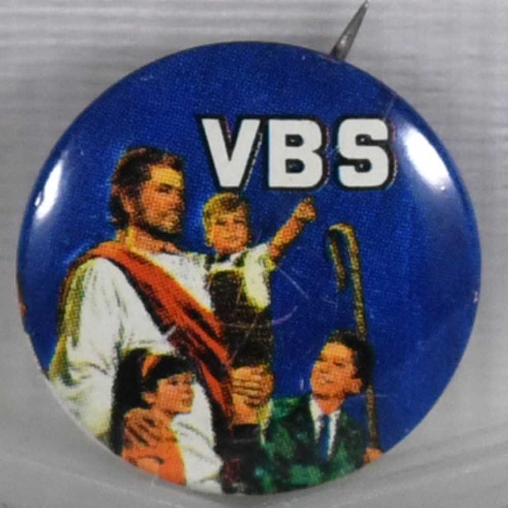 Vacation Bible School VBS Pinback Button