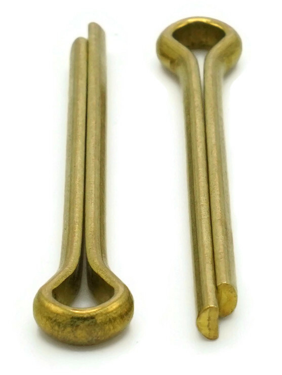 5/32 inch Brass Cotter Pins / Split Pins - Select Length & QTY
