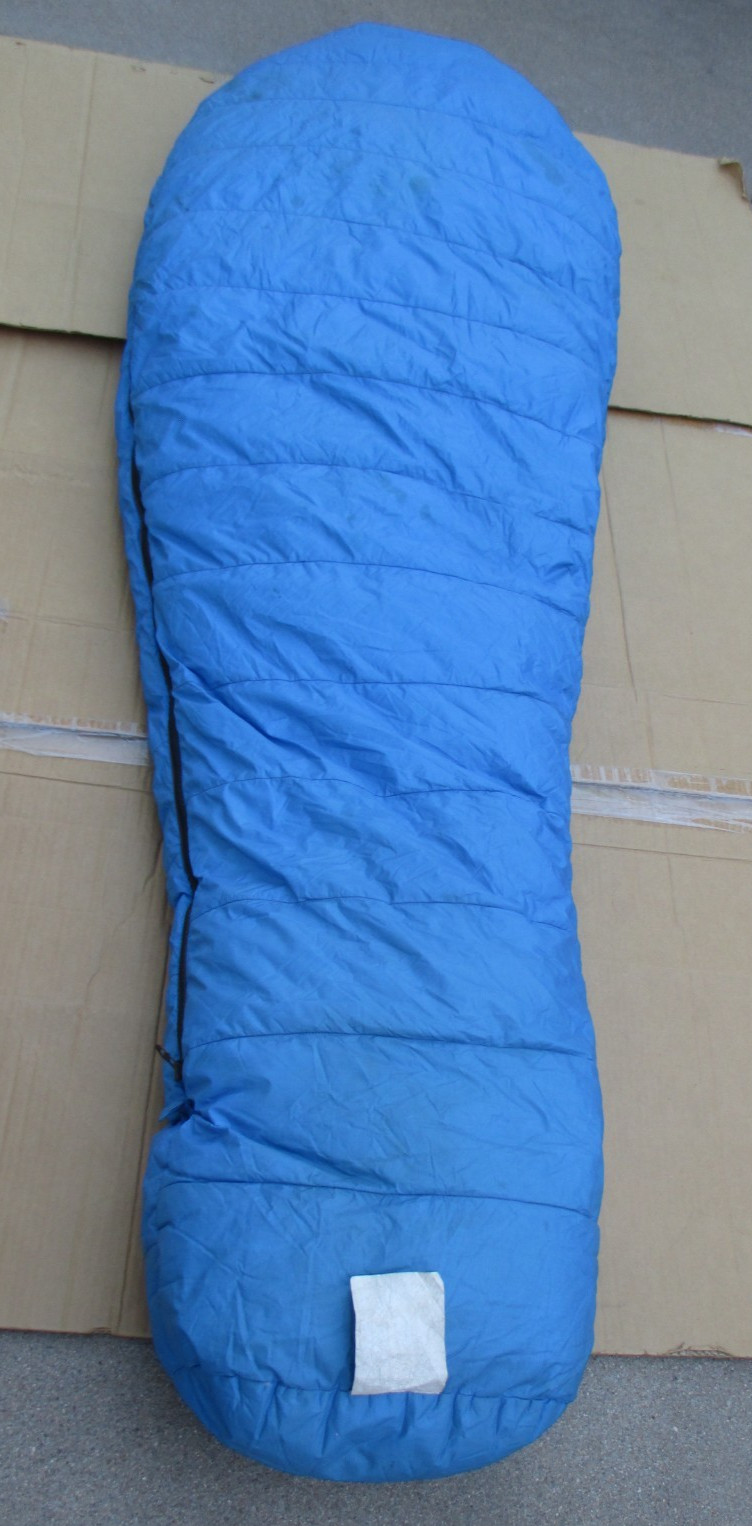 Vintage 1970's Western Mountaineering Middle Bag San Jose CA Down Sleeping Bag