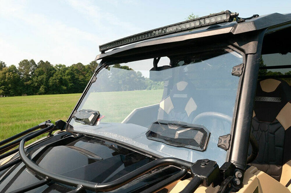 Polaris General XP 4 1000 Front Windshield Versa-Vent Scratch Resistant 2016-25