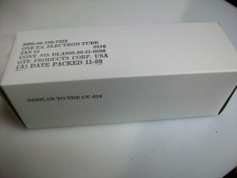 NOS SYLVANIA JAN TYPE 83 TUBE