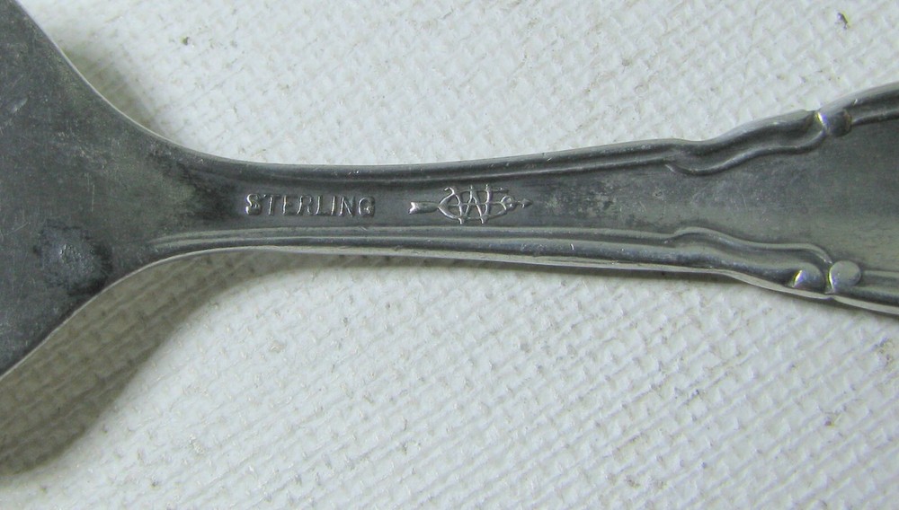 Antique WebsterSilversmiths Sterling Silver Baby Fork No Monograms