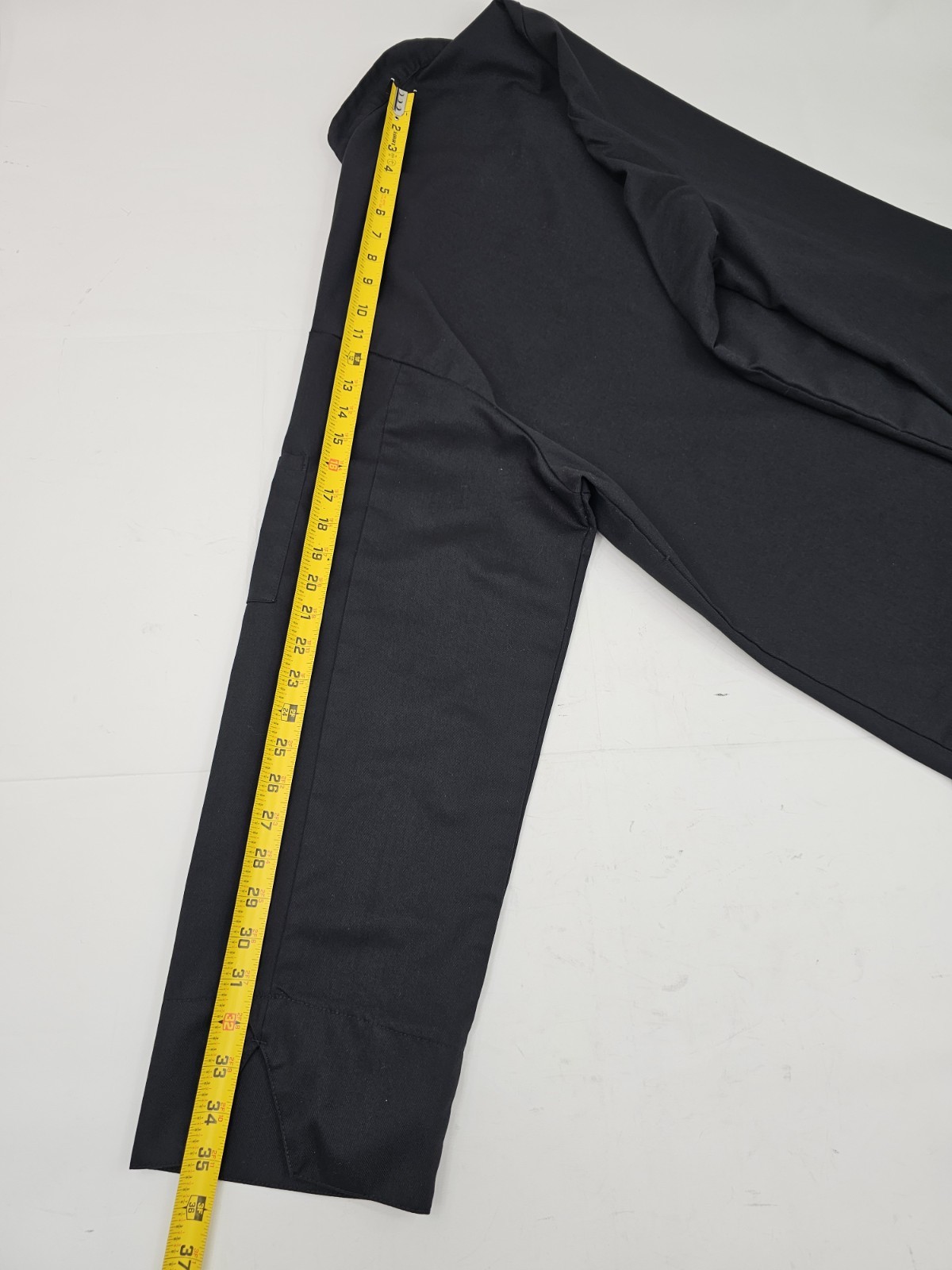 Pinnacle Chef Trends Double Breasted Black Cook Jacket Size L, Fridays Logo EUC