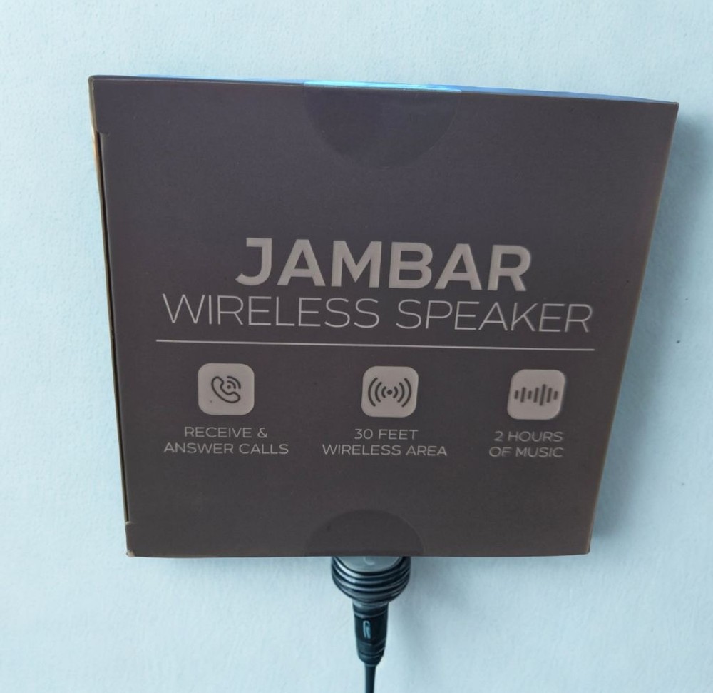 iHip Portable Speaker One Size White gray