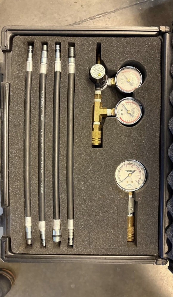 yamaha marine Engine compression pressure test and leak down test kit