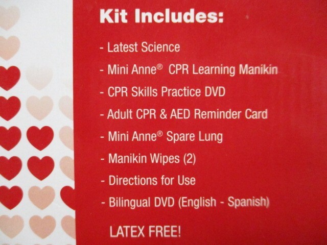 Hands-Only CPR - American Heart Association Kit Open Box