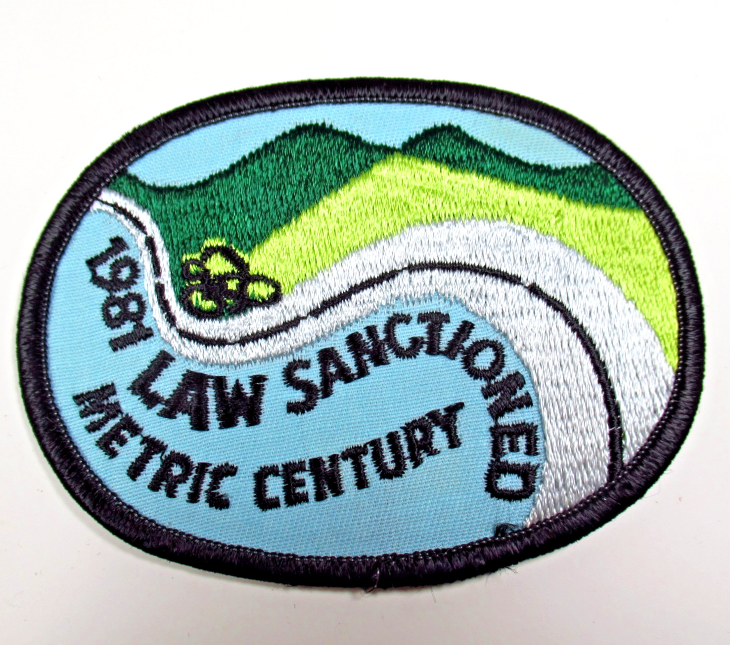 League of American Wheelmen Patch 1981 Sanctioned Metric Century