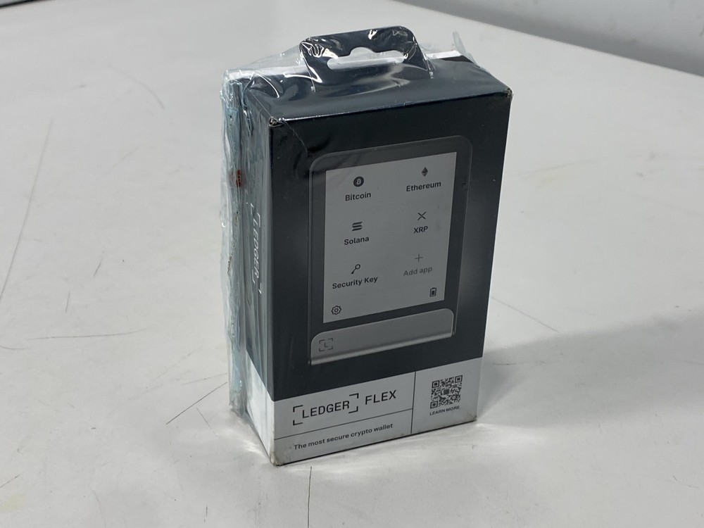 Ledger Flex Crypto Hardware Wallet Touch Screen Graphite W/ Recovery Key