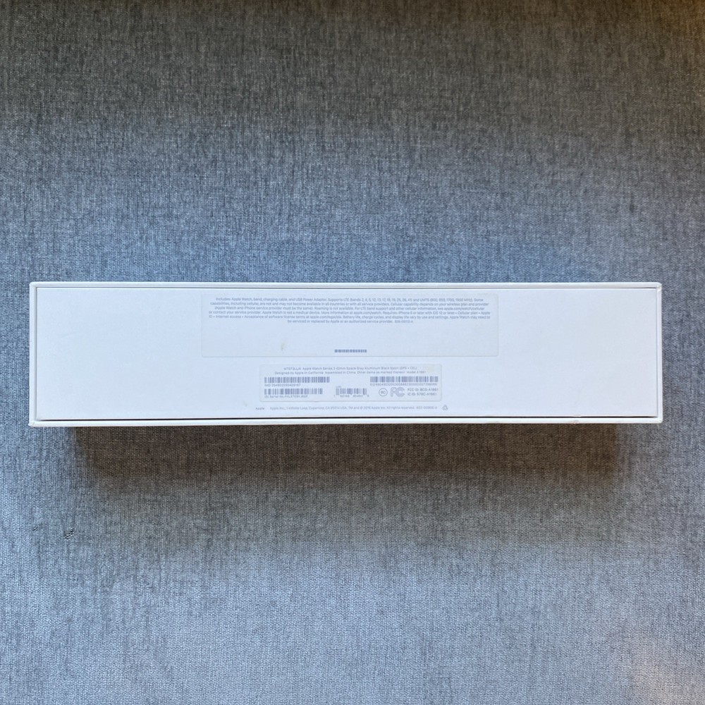 *Box Only* Apple Watch Series 3 Empty Box EUC