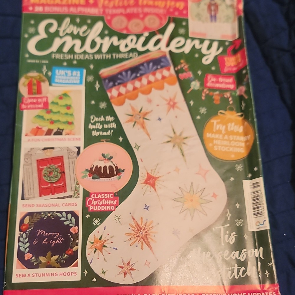 Love Embroidery Magazine Issue 32 Hand Embroidery Patterns & Tutorials