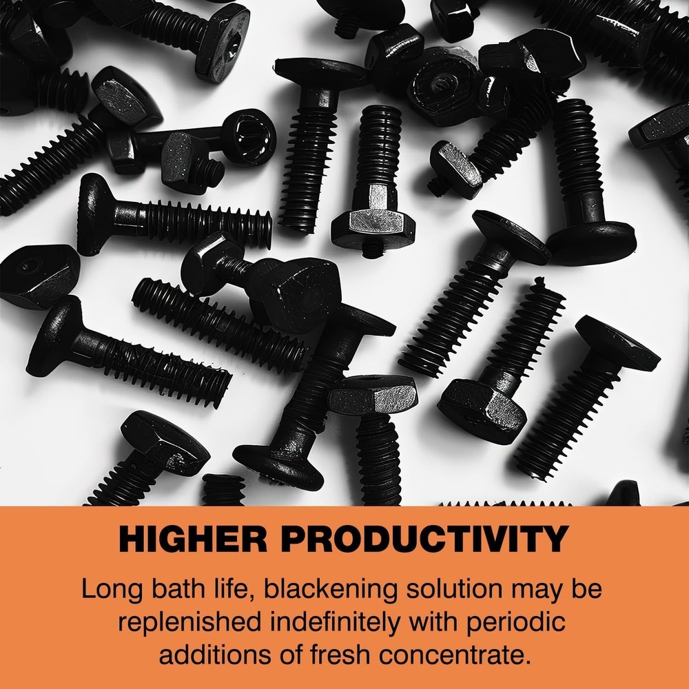 Black Oxide Coating Kit - Black Oxide Solution, Versatile Blackening Solution fo