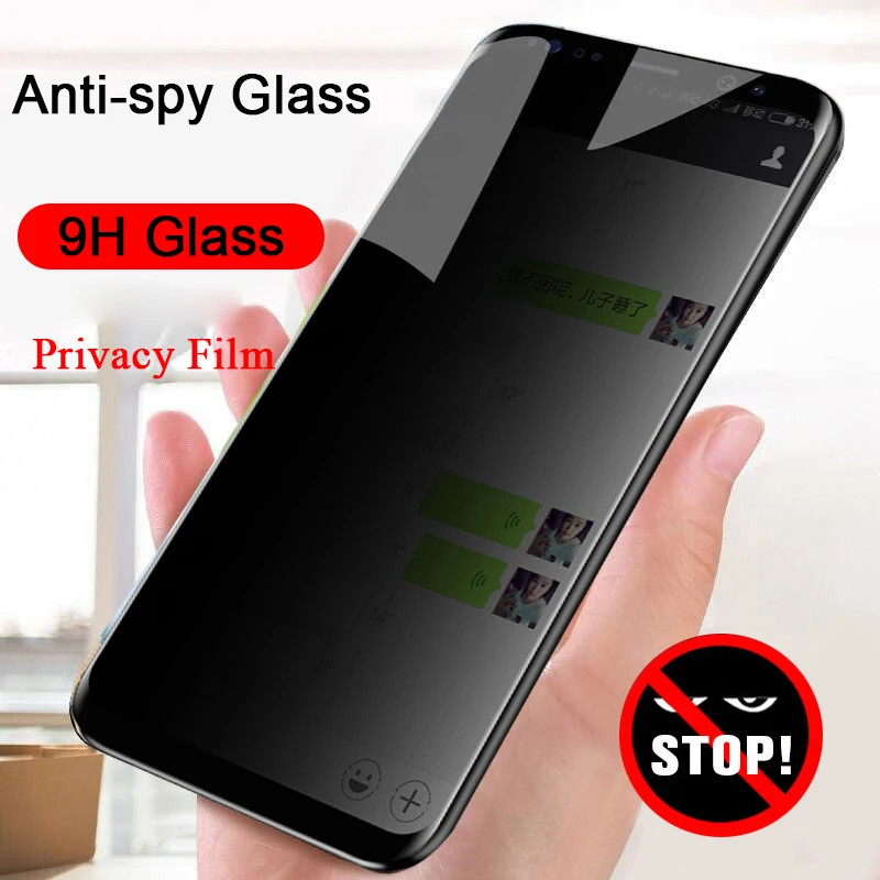 2X Privacy Tempered Glass Screen Protector For Galaxy S23 S24 S25 FE Ultra Edge