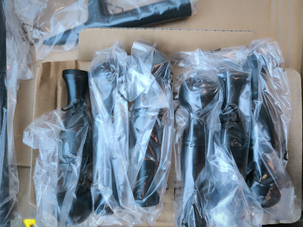 Modern Ember Cascade 5 Piece Fireplace Tool Set in Black | Includes Brush,...