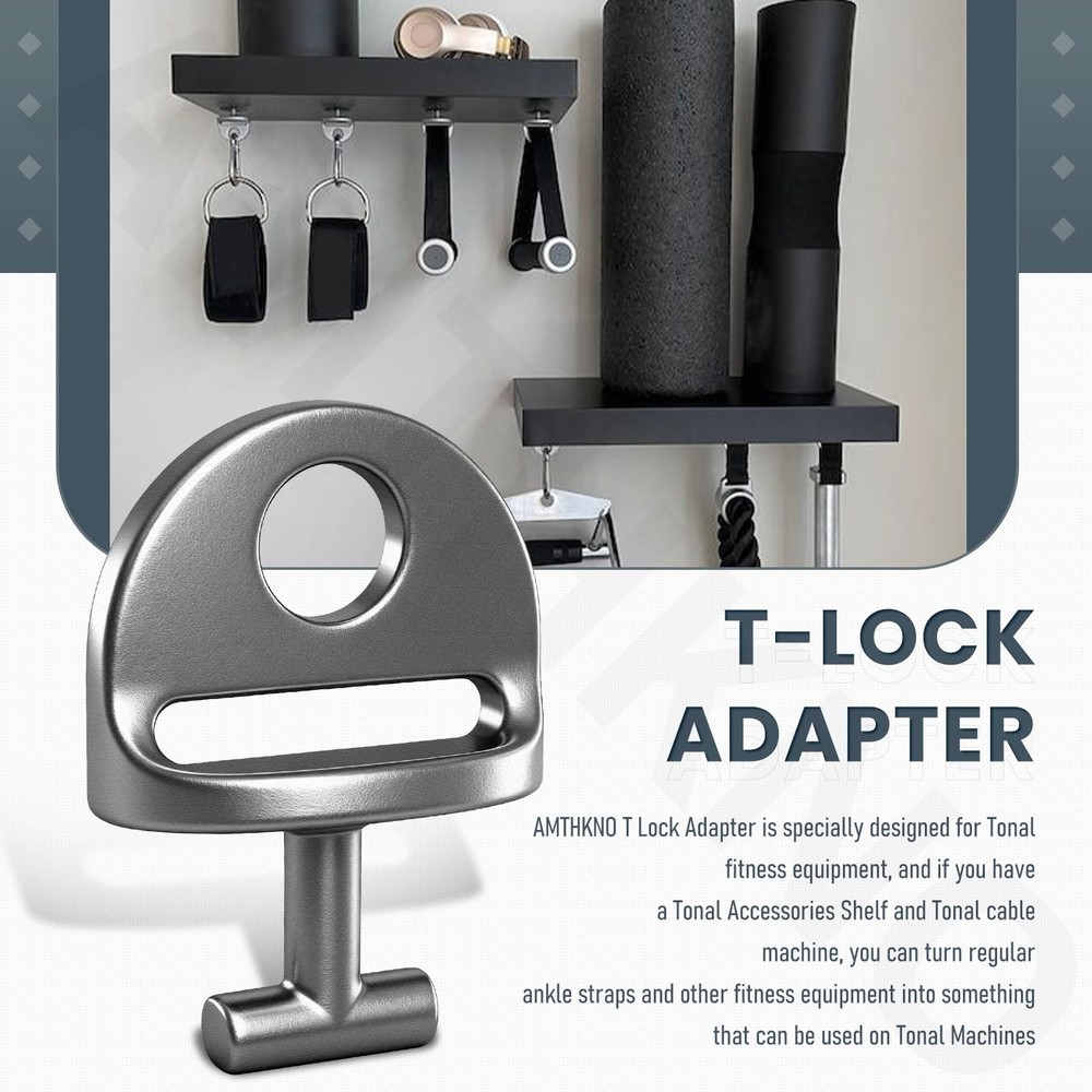 4 Pair T Lock Adapter W/Snap Hooks for Tonal Accessories, Accessory