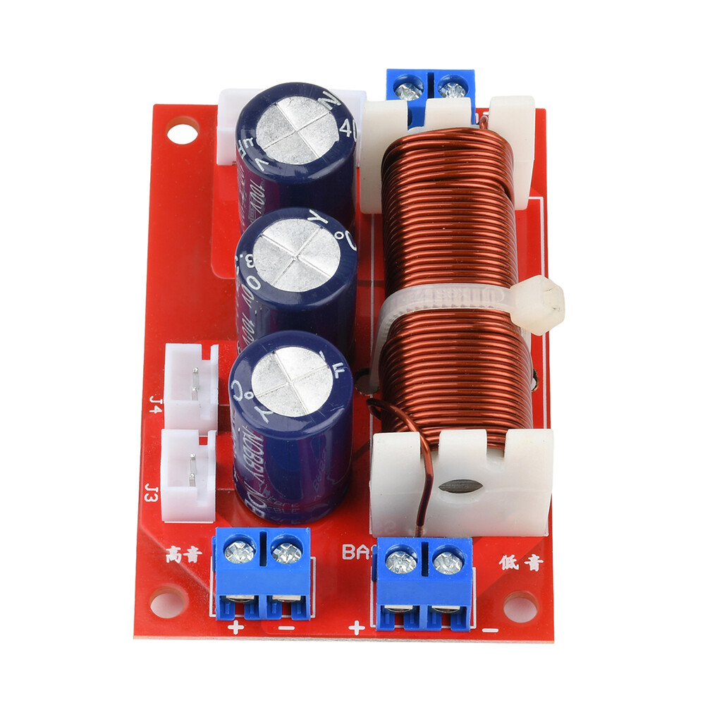 2 Way Speaker Frequency Divider Audio Crossover Board 100Hz-10KHz Adjustable
