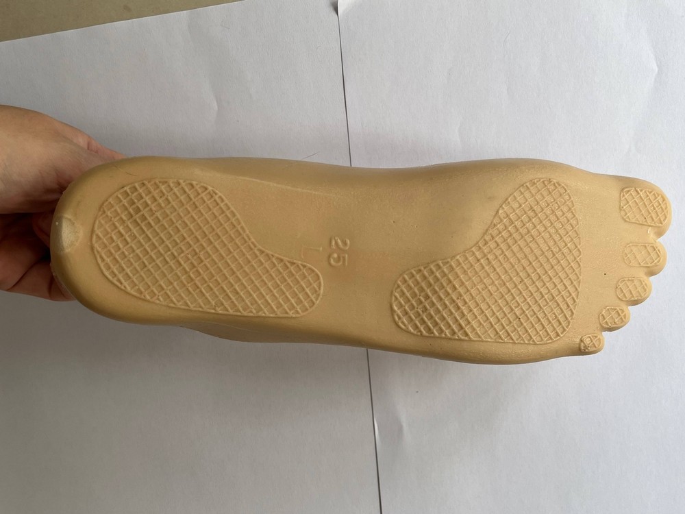 Prosthetic Foot shell foot cover size 21-28 please note inner length