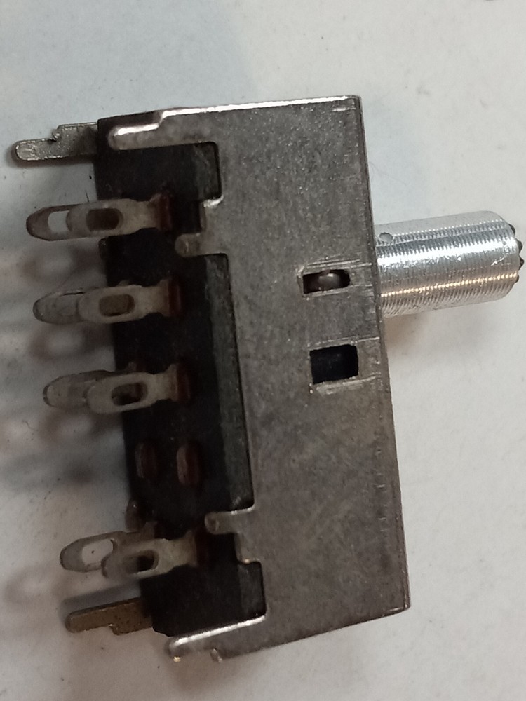 Galaxy Mirage 3-Position Slide Switch DPDT